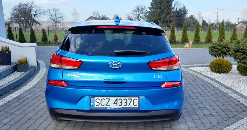 Hyundai I30 cena 52900 przebieg: 93000, rok produkcji 2017 z Ozorków małe 596